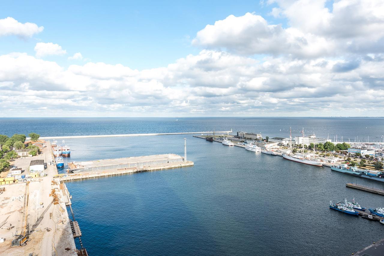 The Marine Plaza - Sea Towers Apartamento Gdynia Exterior foto